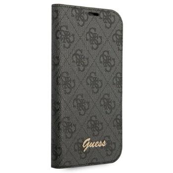Guess GUBKP14XHG4SHK Book 4G Vintage Gold Logo Защитный чехол для iPhone 14 Pro Max 6,7