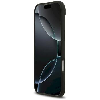 Case Guess 4G Circle Classic Logo MagSafe Aizsargapvalks priekš iPhone Air / melns (GUHMP17MP4PGRSGK)