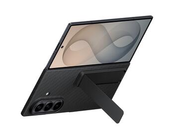 Samsung EF-XF971SBE Carbon Case Aizsargapvalks priekš Galaxy Z Fold 8 Ultra / melns (EF-XF976SBEGWW)
