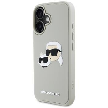 Karl Lagerfeld HC 3D Чехол для Apple iPhone 16 (KLHCP16SRBCKCHLE)