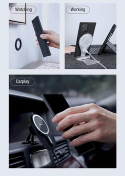 Nillkin Super Frosted PRO Magnetic Back Cover Защитный чехол для Samsung Galaxy S24 Ultra / чёрный (57983118489)