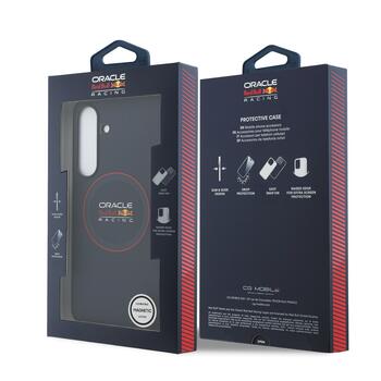 Red Bull PU Leather Red Ring MagSafe Case Чехол для Samsung Galaxy S25 FE (RBHMS25FE24PUILVR)