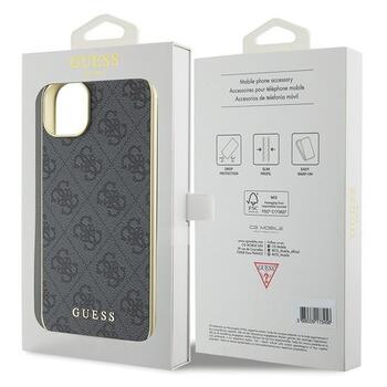 Guess 4G Charms Collection Back Case Защитный Чехол для Apple iPhone 15 Plus (GUHCP15MGF4GGR)