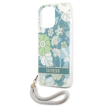 Guess GUHCP13LHFLSN Hardcase Flower Strap Защитный чехол для iPhone 13 Pro/13 6,1