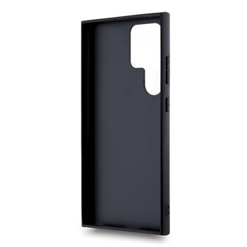 DKNY PU Leather Checkered Pattern and Stripe Case for Samsung Galaxy S24 Ultra Защитный чехол для Samsung Galaxy S24 Ultra / чёрный (DKHCS24LPCPTSSK)