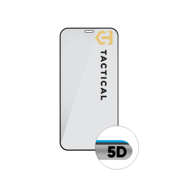 Tactical Glass Shield 5D Защитное стекло для Apple iPhone 12 mini / чёрный (TA-2454060)