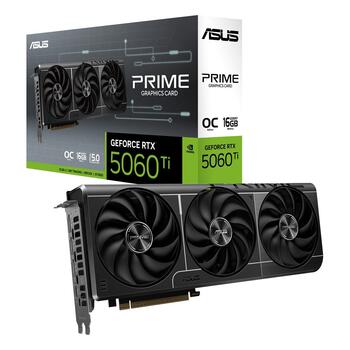 Asus Prime GeForce RTX5060Ti OC 16GB GDDR7 PCIe 5.0 (PRIME-RTX5060TI-O16G)