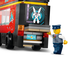 LEGO 60407 Red Double-Decker Sightseeing Bus Конструктор (60407)