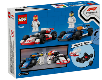 LEGO CITY 60464 F1 Williams Racing и Haas F1 гоночные автомобили (60464)