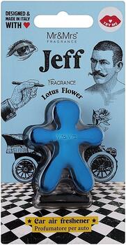 Mr&Mrs Fragrance Jeff Chrome Автомобильный ароматизатор Lotus Flowers (8051277333454)