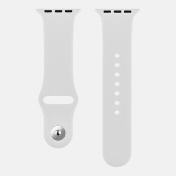 OBAL:ME Silicone Strap Ремешок для часов Apple Watch 38-41mm S-M / белый (57983126131)
