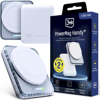 3mk PowerMag Handy MagSafe Портативный Аккумулятор 5000 mAh (5903108744041)