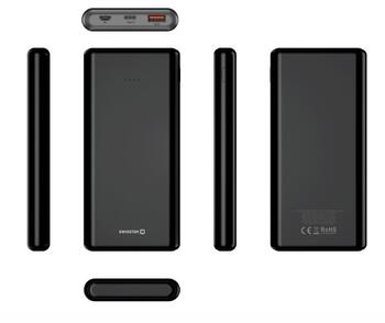 Swissten Line Power Bank Переносная зарядная батарея USB / USB-C / Micro USB / 20W / 10000 mAh (22013912)