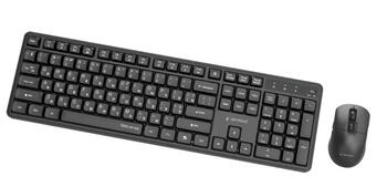 Gembird Silent key Pro Business Klaviatūra un pele RU (KBS-WMS-01-CYRL)