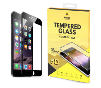 Mocco Full Glue 5D Signature Edition Tempered Glass Защитное стекло для Apple iPhone 6 / 6S Черное (MC-5D-GP-IPH6-BK)