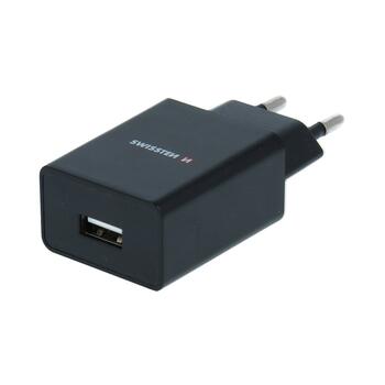 Swissten Travel Smart IC USB 1A зарядное устройство + кабель для передачи данных USB / Micro USB 1.2m (22062000)