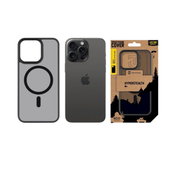 Tactical MagForce Hyperstealth Cover Защитный чехол для iPhone 15 Pro Max / асфальт (TA-57983115963)