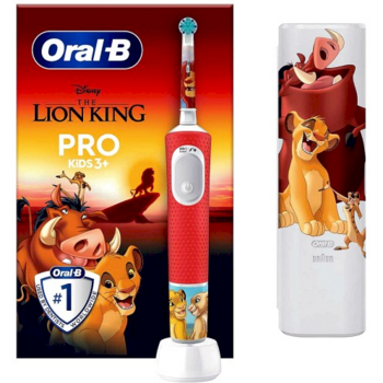 Oral-B Vitality Pro 103 Kids Elektriskā zobu birste Lion King (8700216423410)