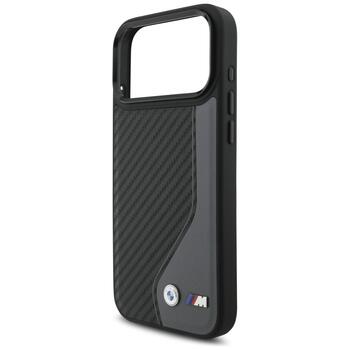 BMW M Carbon Logo MagSafe Case Aizsargapvalks priekš Apple iPhone 17 Pro Max (BMHMP17X25PCCSCAK)