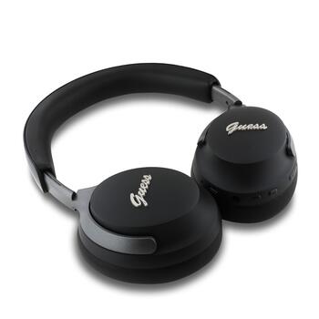 Guess GUBHC22PSFCSMK Leather Script Logo ANC Беспроводные Наушники (GUBHC22PSFCSMK)