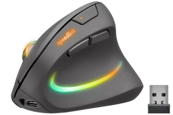 SpeedLink SL-630026-BK Uzlādējama Vertikālā Pele (SL-630026-BK)