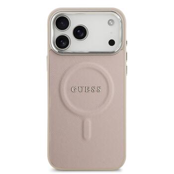 Guess PU Saffiano MagSafe Case Чехол для Apple iPhone 17 Pro Max (GUHMP17XPSAREGSP)