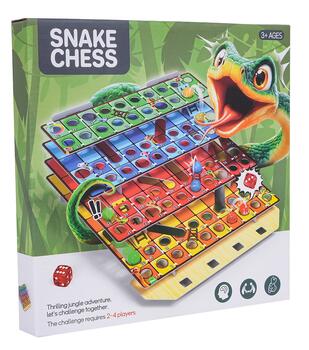 RoGer 3D Snake Ladder Galda spēle (5903864974959)