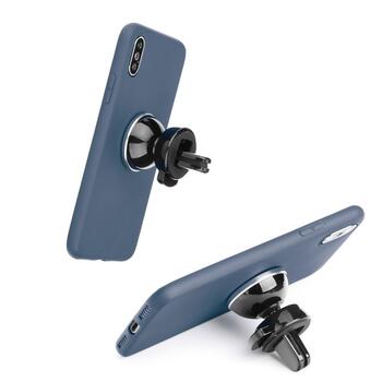 Mocco Soft Magnet Матовый Силиконовый чехол С Встроенным Магнитом Для Samsung J530 Galaxy J5 (2017) Синий (MO-SO-MAG-SA-J530-BL)