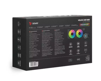 Savio VELOX 240 мм Система Охлаждения для ПК (SAVGCOVELOX240MM)