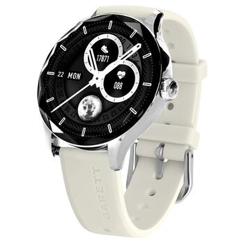 Garett Smartwatch Viva Silver steel Умные часы AMOLED / IP67 / Find your phone / Music playback control (VIVA_SVR_STL)