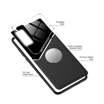 Mocco Lens Leather Back Case Кожанный чехол для Xiaomi Mi 11 Черный (MO-LC-XIA-MI11-BK)