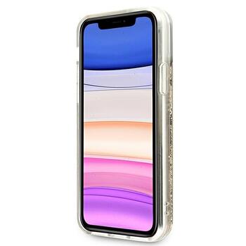 Guess GUHCN61LG4GGO Hardcase 4G Big Liquid Glitter Защитный чехол для iPhone 11 6,1
