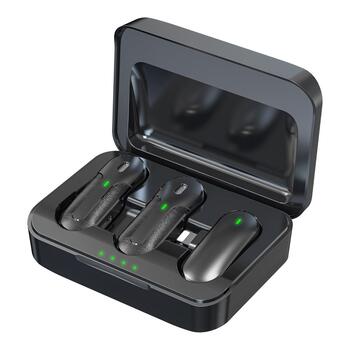 Devia Kintone 2in1 Lightning беспроводной микрофон для смартфона (M8-2-L)