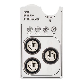 OBAL:ME Lens Protector Защита линз для Apple iPhone 15 Pro/15 Pro Max / натуральный титан (57983125793)