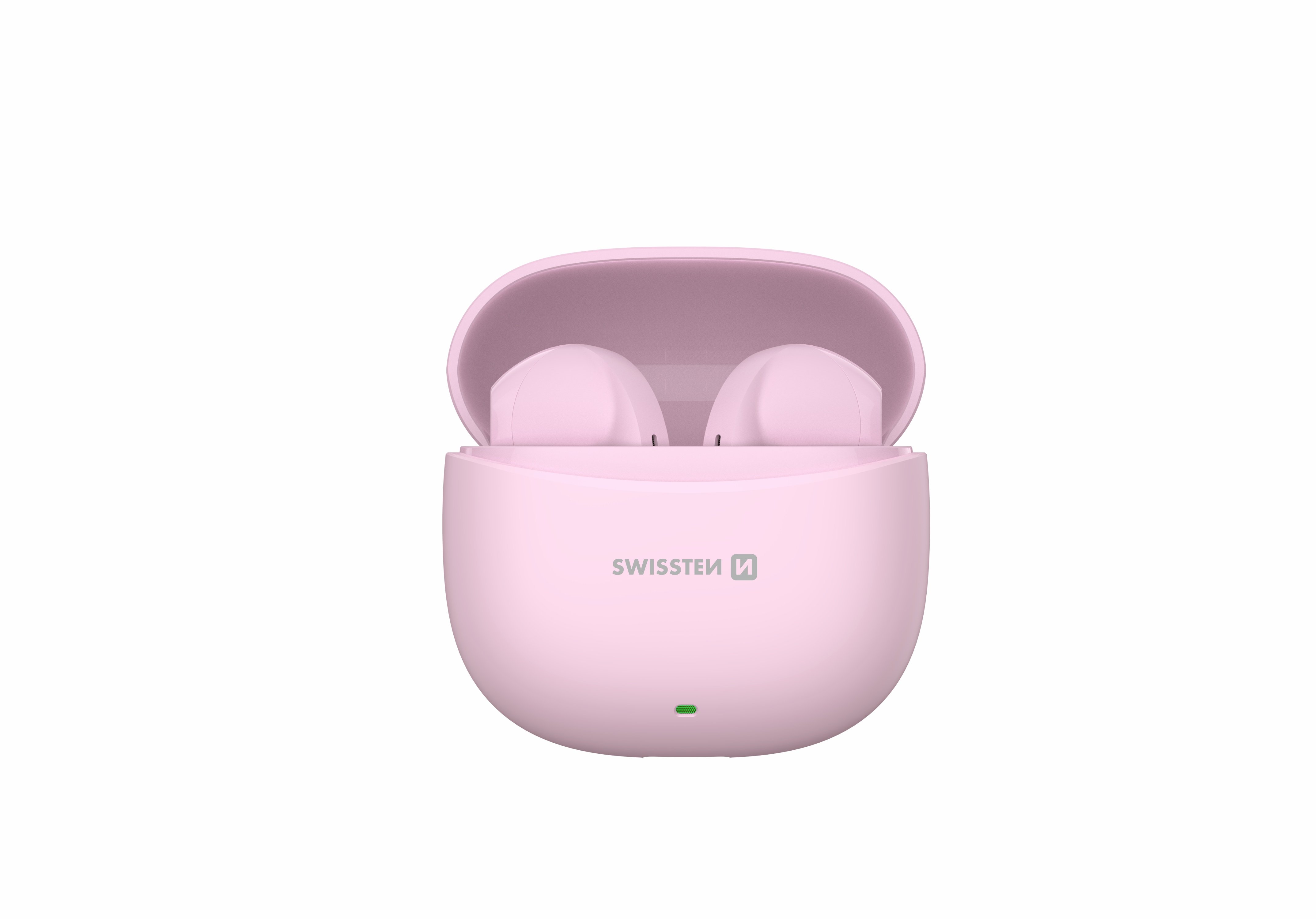 Swissten TWS Mini TUNE Bluetooth Стерео Гарнитура с Микрофоном Розовая (51107099)