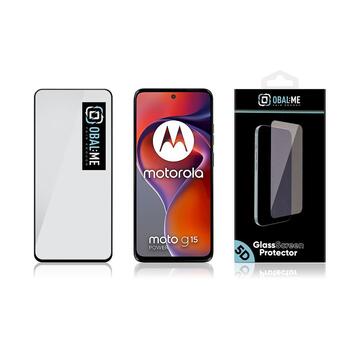 OBAL:ME 5D Glass Screen Protector Защитное стекло для Motorola G15/G15 Power / чёрный (57983124654)
