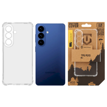 Tactical TPU Plyo Cover Защитный чехол для Samsung Galaxy S26+ / прозрачный (TA-57983128463)