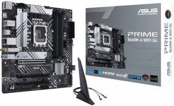 Asus Материнская плата PRIME B660M-A WIFI D4 / mATX / LGA 1700 (90MB1AE0-M0EAY0)