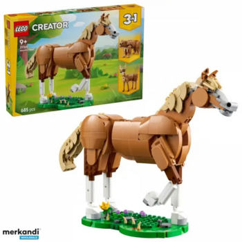 LEGO 31166 Creator 3in1 Magnificent Steed Konstruktors (31166)