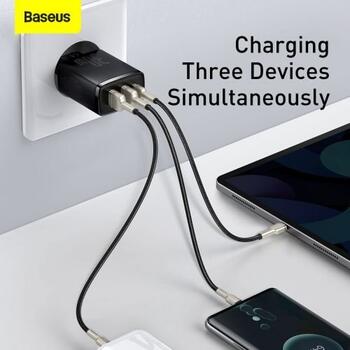 Baseus CCXJ-E01 Travel Charger Компактное быстрое зарядное устройство 30W (CCXJ-E01)