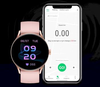 Smartwatch Gravity Смарт-часы GT2-1 PRO / розовый (GT2-1 PRO)