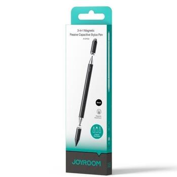 Joyroom JR-BP561 Tablet acc. Passive Magnetic Capacitive Stylus Pen 3-in-1 для сенсорного экрана / чёрный (JR-BP561-BLK)