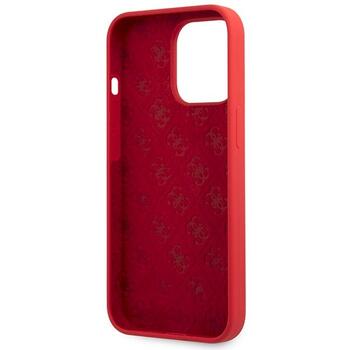 Guess GUHCP13XLSLMGRE Silicone Vintage Gold Logo Защитный чехол для iPhone 13 Pro Max 6.7