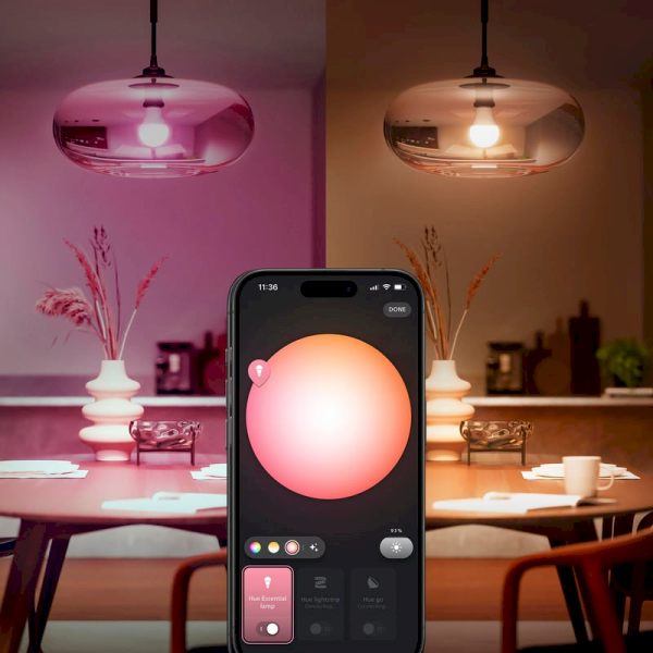 Philips Hue Essential A60 Умная лампочка E27 8W (929004235401)