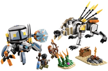 LEGO 77037 Aloy & Varl vs. Shell-Walker & Sawtooth Konstruktors (77037)