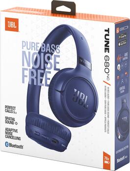 JBL Tune 680NC Беспроводные Hаушники синий (JBLT680NCBLU)