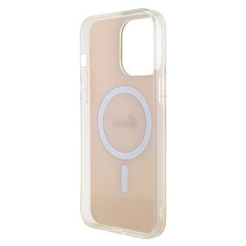 Guess IML Iridescent MagSafe Back Case Защитный Чехол для Apple iPhone 15 Pro Max (GUHMP15XHITSP)