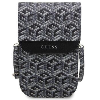 Guess Handbag GCube Stripe Rokassomiņa / melns (GUWBHGCFSEK)