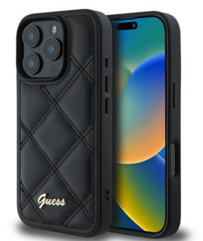 Guess GUHCP16MPSQSQSK Aizmugurējais Apvalks Priekš Apple iPhone 16 Plus (GUHCP16MPSQSQSK)