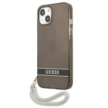 Guess GUHCP13SHTSGSK Hardcase Translucent Stap Защитный чехол для iPhone 13 mini 5,4